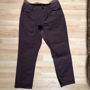 Le 31 Simons Men’s Slim Fit Burgundy Dress Pants 32x32 Wine Business Casual